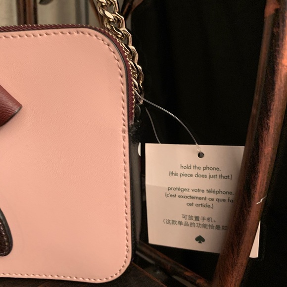 Double zip small crossbody Kate spade dog pup bag - Picture 2 of 7